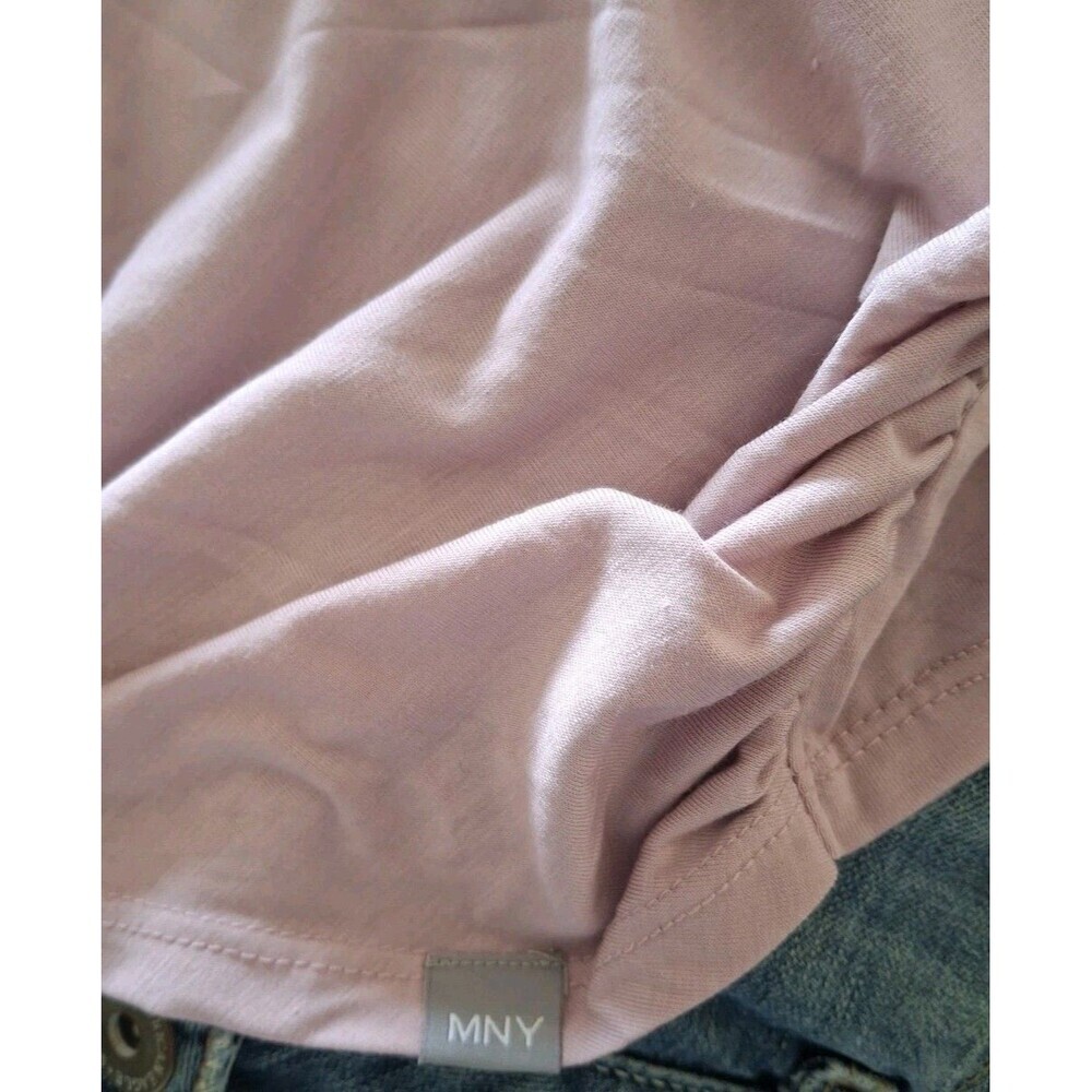 Marc New York Performance Top Shirt Size XL Lavender Plus Activewear Ruched New - Picture 7 of 8